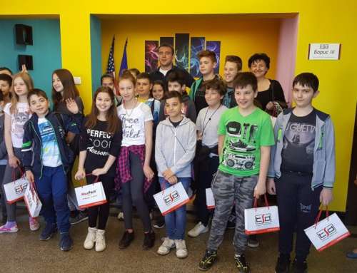 TSD Hosted Students from Pleven, Taking Them into the Real IT World