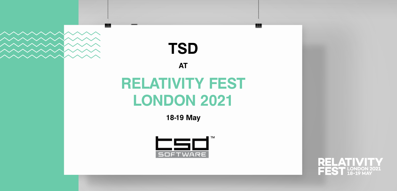 TSD at Relativity Fest London 2021