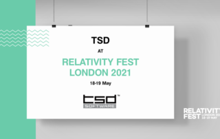 TSD at Relativity Fest London 2021