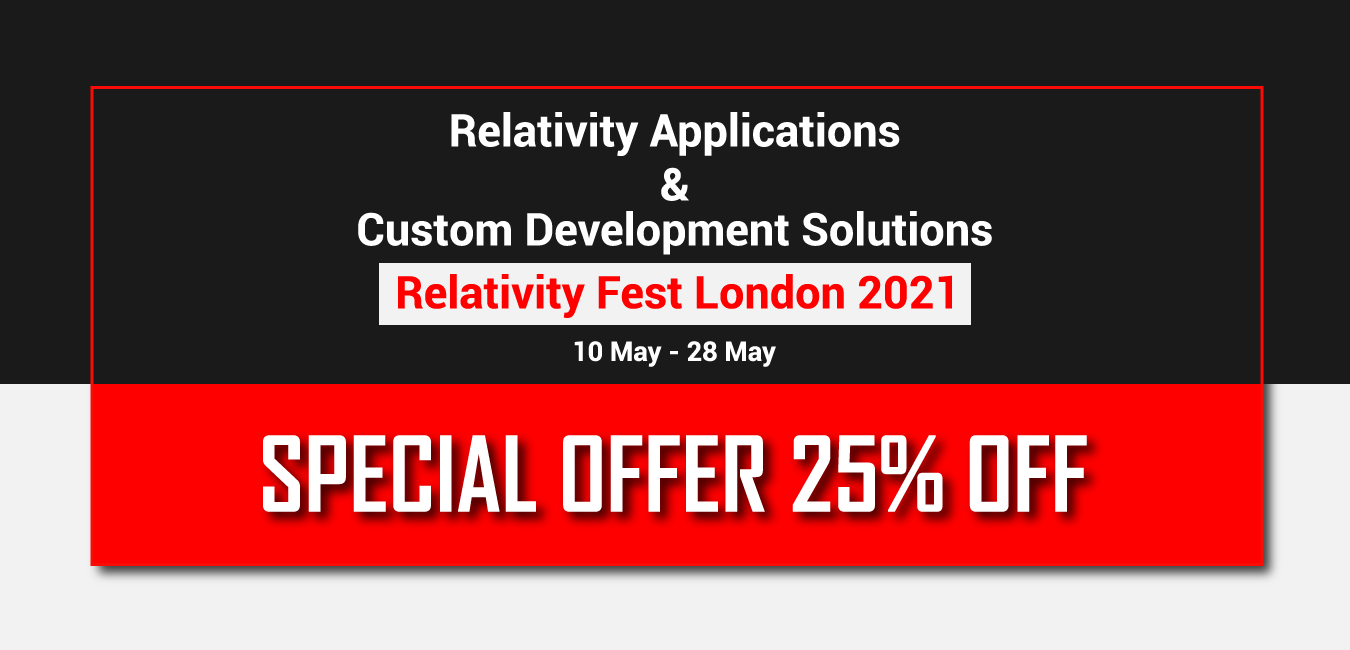TSD Relativity Fest London 2021 special offer