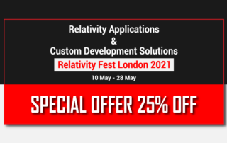 TSD Relativity Fest London 2021 special offer