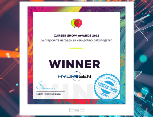 TSD and Hydrogen – Winners in Career Show Awards 2023